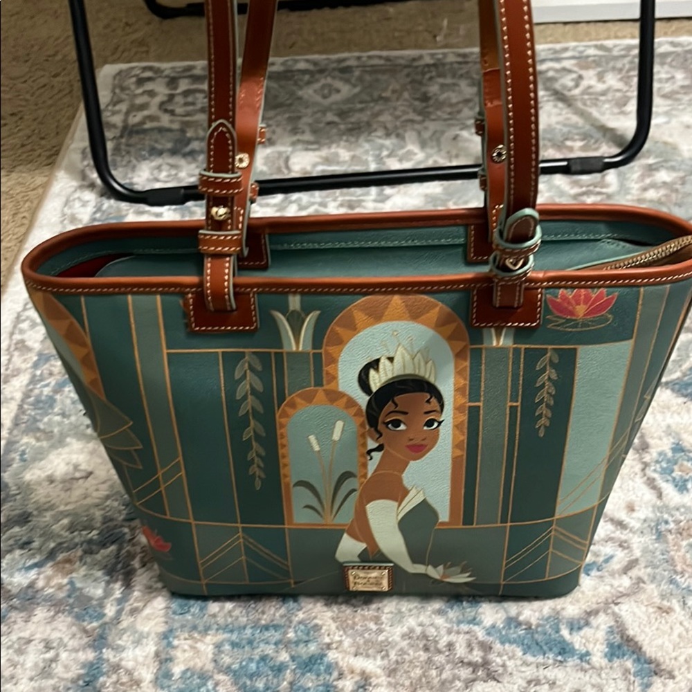 Disney Princess Tiana Tote Bag - Green and Brown DOONEY & BOURKE LIMITED